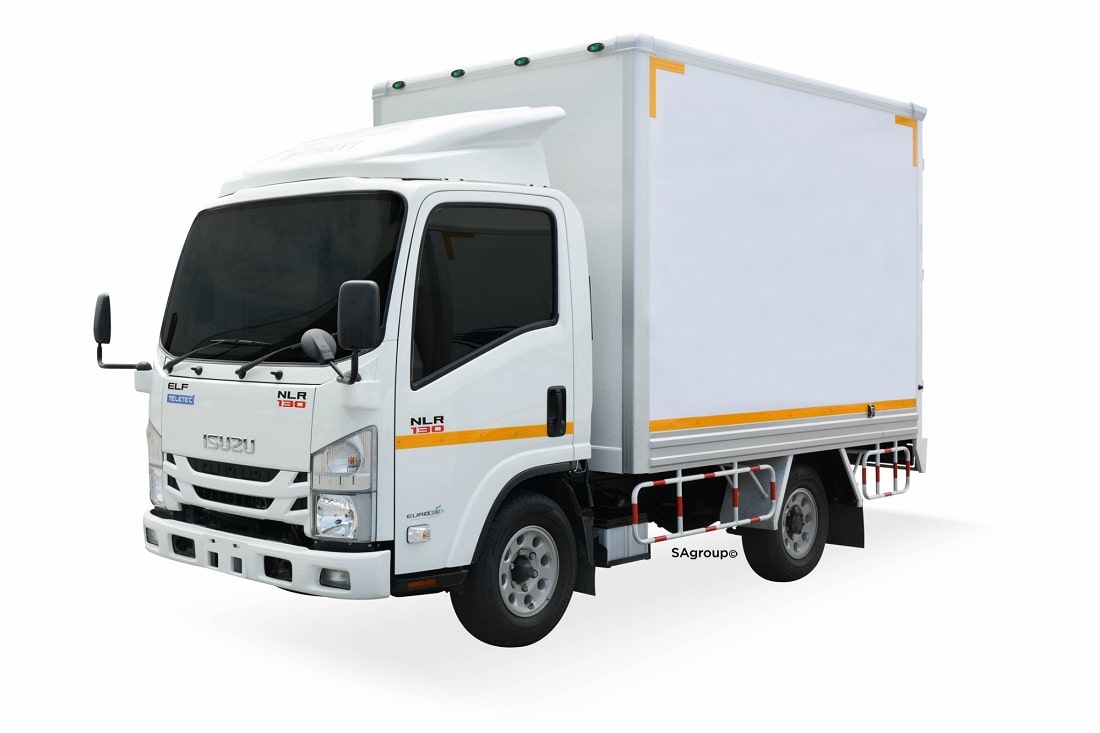 ตู้แห้ง ตู้ทึบ 4 ล้อ รถบรรทุกห้องเย็น ประกัน 1 ปี SMALL BOX TRUCK